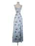 Lulus 100% Polyester Blue Gray Cocktail Dress Size L - photo 1