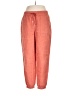 Athleta 100% Linen Orange Linen Pants Size 12 - photo 1