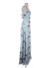 Lulus 100% Polyester Blue Gray Cocktail Dress Size L - photo 4