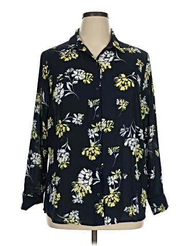 Banana Republic Factory Store Long Sleeve Blouse (view 1)