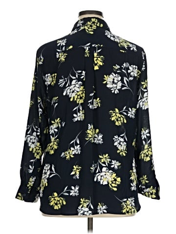 Banana Republic Factory Store Long Sleeve Blouse (view 2)