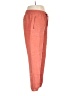 Athleta 100% Linen Orange Linen Pants Size 12 - photo 4
