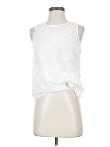 Madewell Embroidered Side-Tie Tank (view 1)