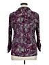 Anne Klein Paisley Purple 3/4 Sleeve Blouse Size XL - photo 2
