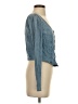 Levi's Blue 3/4 Sleeve Blouse Size S - photo 4