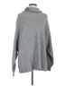 Free People Gray Turtleneck Sweater Size M - photo 1