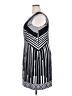 ILE New York Stripes Black Cocktail Dress Size 18 - photo 5
