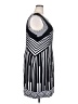 ILE New York Stripes Black Cocktail Dress Size 18 - photo 4