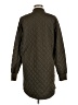 Zella 100% Polyester Argyle Green Coat Size M - photo 2