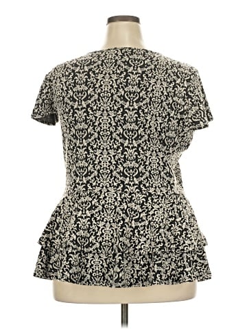 Ashley Stewart Short Sleeve Top (view 2)