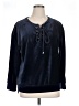 Steve Madden Blue Pullover Sweater Size XL - photo 1