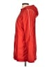 Nike 100% Polyester Solid Red Windbreaker Size L - photo 5