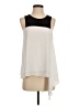 BCBGMAXAZRIA 100% Polyester Ivory Sleeveless Blouse Size S - photo 1
