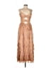 Gianni Bini 100% Polyester Tan Cocktail Dress Size 6 - photo 1