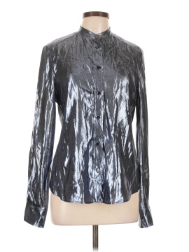 Veronique Branquinho Long Sleeve Silk Top