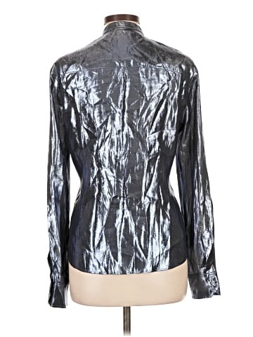 Veronique Branquinho Long Sleeve Silk Top (view 2)