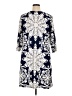Haani Paisley Blue Casual Dress Size 1X - photo 2