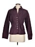 Tria 100% Leather Purple Leather Jacket Size M - photo 1