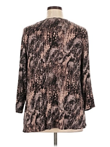 H By Halston 3/4 Sleeve T-Shirt (view 2)