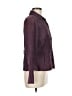 Tria 100% Leather Purple Leather Jacket Size M - photo 4