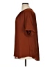 Worthington 100% Polyester Brown Short Sleeve Blouse Size XL - photo 5