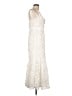 Saylor Ivory Cocktail Dress Size L - photo 4