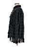 Zara Plaid Black Coat Size M - photo 5