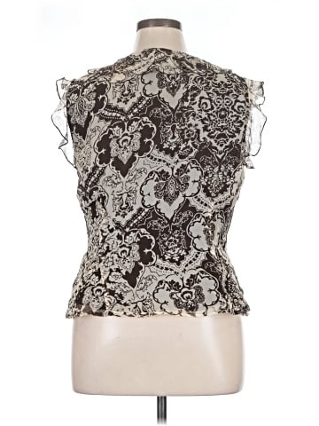 Worthington Sleeveless Silk Top (view 2)