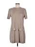 Zara Solid Tan Casual Dress Size M - photo 1