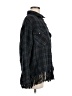 Zara Plaid Black Coat Size M - photo 4