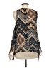 Lavish Blue Sleeveless Blouse Size M - photo 2