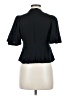 Elevenses Black Short Sleeve Blouse Size 6 - photo 2