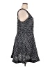 ELOQUII 100% Polyester Tweed Blue Casual Dress Size 16 Plus - photo 4