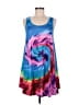 Freestyle Tie-dye Blue Casual Dress One size - photo 1