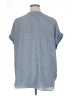Max Studio 100% Polyester Blue Short Sleeve Blouse Size 1X - photo 2