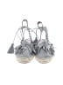 Aquazzura 100% Leather Solid Gray Wedges Size EU 37 - photo 2