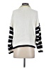 Topshop 100% Acrylic Stripes White Pullover Sweater Size 0 - 2 - photo 2