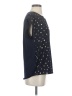 Papermoon 100% Polyester Stars Black Short Sleeve Blouse Size S - photo 4