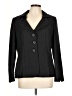Le Suit 100% Polyester Black Blazer Size 12 - photo 1