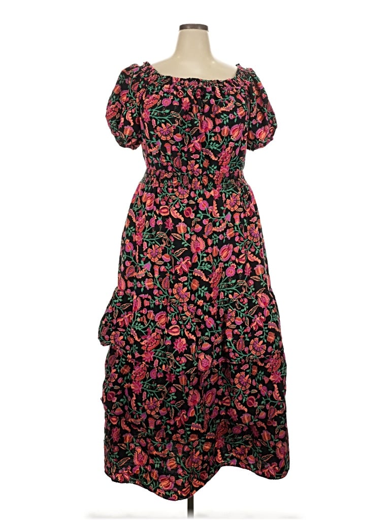 Pre-owned Knox Rose Casual Dress In Black