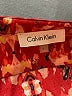 Calvin Klein 100% Polyester Print Purple Long Sleeve Blouse Size L - photo 7