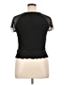 Divided by H&M Black Short Sleeve Top Size XL - photo 2