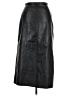 John Meyer Black Faux Leather Skirt Size 8 - photo 2