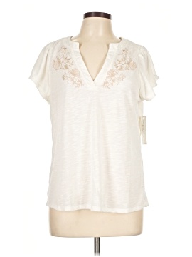 French Laundry Short Sleeve Blouse