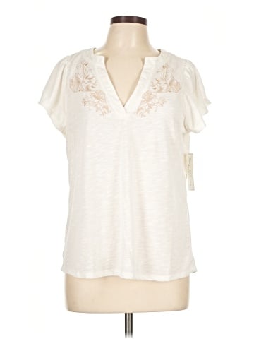 French Laundry Short Sleeve Blouse (view 1)