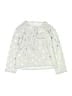 Seed Heritage 100% Cotton Stars Silver Pullover Sweater Size 10 - photo 1
