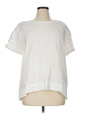 Eileen Fisher Short Sleeve Blouse (view 1)