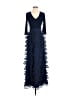 Kathy Hilton Blue Cocktail Dress Size 2 - photo 1
