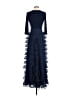 Kathy Hilton Blue Cocktail Dress Size 2 - photo 2