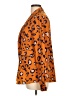 3.1 Phillip Lim for Target 100% Polyester Print Orange Blazer Size L - photo 5
